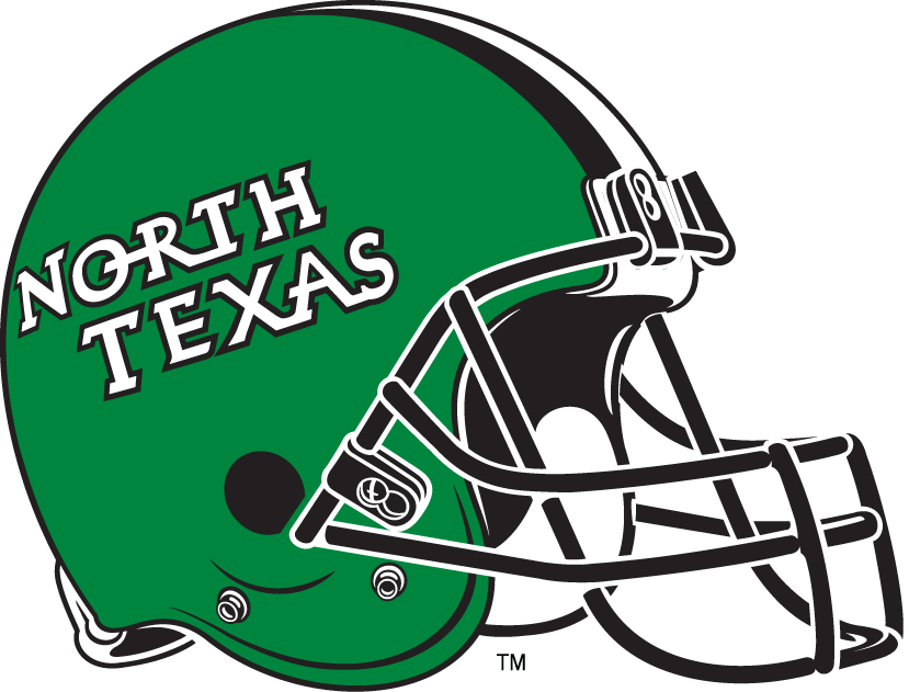 North Texas Mean Green 2005-Pres Helmet Logo diy DTF decal sticker